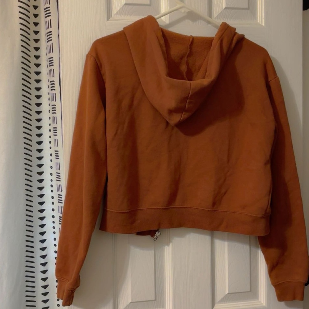 Tilly’s Rust ZipUp Hoodie Jacket